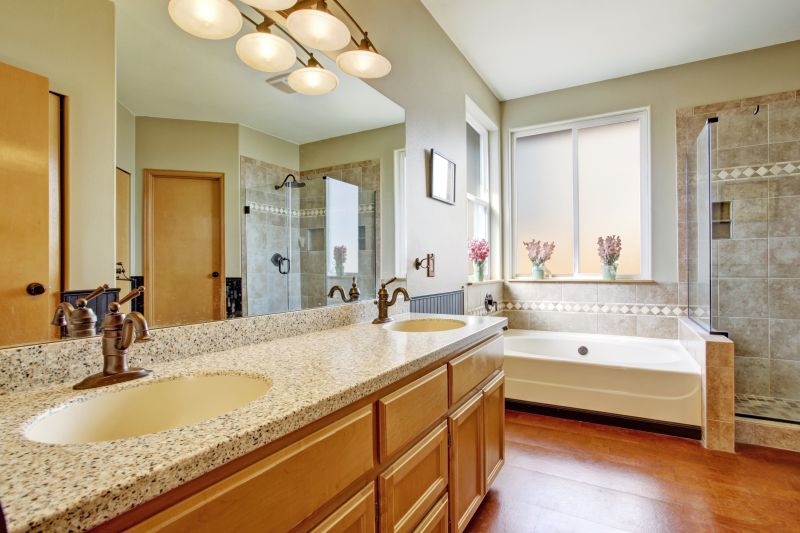 Luxury Bathroom with Granite