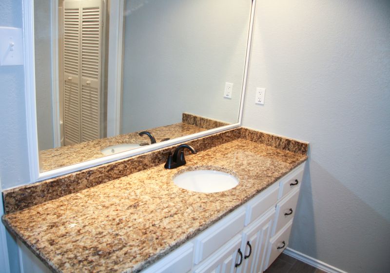 Bathroom Vanity with Granite Surface