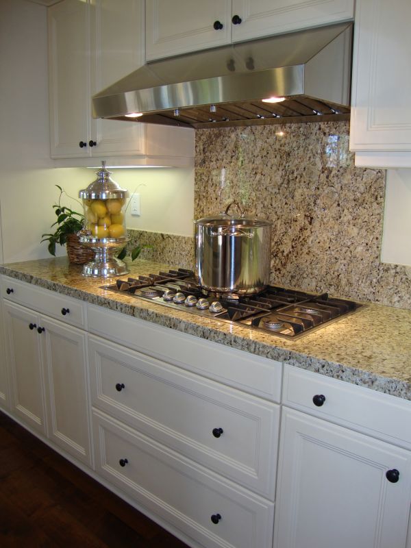Granite Backsplash and Countertop Combo